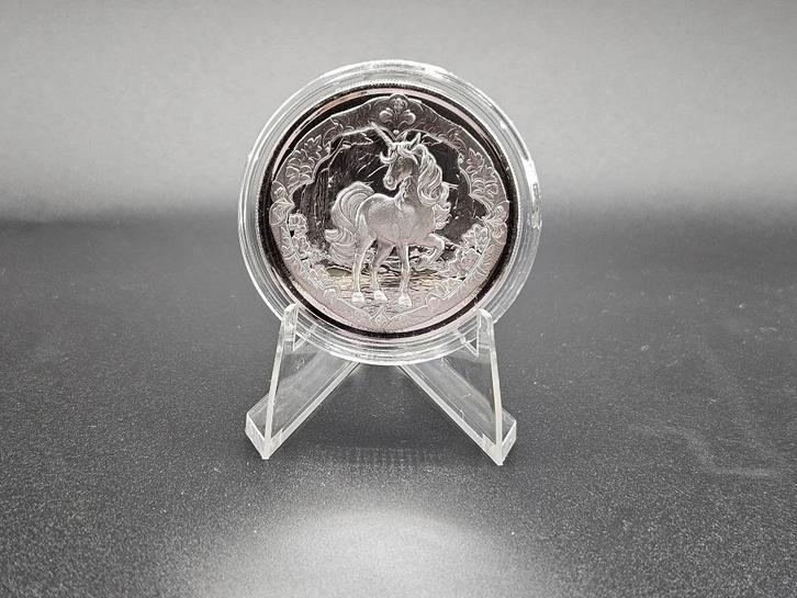 1 oz zilver Unicorn 2024 BU, Postzegels en Munten, Edelmetalen en Baren, Zilver, Ophalen of Verzenden