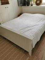 Landelijk bed 1.60x 2.00 met elektrische bedbodems, 180 cm, Gebruikt, Ophalen, Tweepersoons