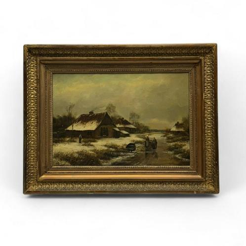 G.J. Roermeester (1844-1936), Antiek en Kunst, Kunst | Schilderijen | Klassiek, Ophalen of Verzenden