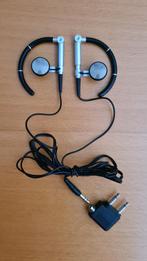 Bang & Olufsen A8 oortjes / koptelefoon met leren opberghoes, Ophalen of Verzenden, Front, Rear of Stereo speakers, Overige merken