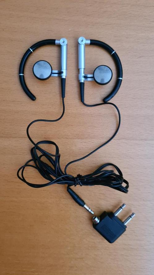 Bang & Olufsen A8 oortjes / koptelefoon met leren opberghoes, Audio, Tv en Foto, Luidsprekers, Front, Rear of Stereo speakers