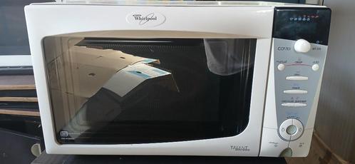 Whirlpool MT275 Combi Magnetron, Witgoed en Apparatuur, Magnetrons, Gebruikt, Vrijstaand, Combimagnetron, 45 tot 60 cm, Crisp