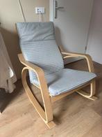 IKEA Schommelstoel Poäng - Zo Goed Als Nieuw, Huis en Inrichting, Ophalen, 75 tot 100 cm, Zo goed als nieuw, 50 tot 75 cm