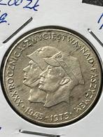 Polen zilveren 200 zloty 1975, Zilver, Ophalen of Verzenden, Polen, Losse munt