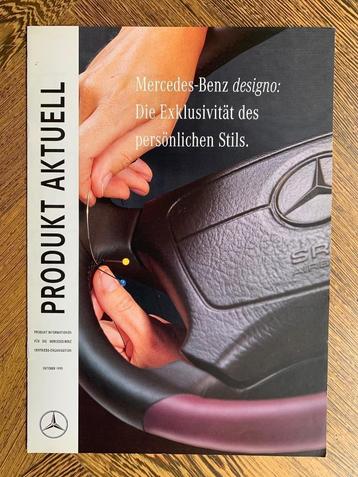 Product informatie brochure Mercedes-Benz designo 1995 beschikbaar voor biedingen