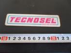 sticker 091 logo TECNOSEL seats and stickers *, Ophalen, Zo goed als nieuw