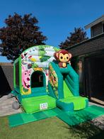 Nieuw springkussen met glijbaan huren incl valmatten te huur, Ophalen of Verzenden, Nieuw, Overige