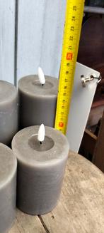 4 ledkaarsen led kaarsen, Overige materialen, ., Ophalen of Verzenden, Zo goed als nieuw