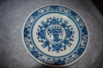 Distel, Delfts blauw en wit aardewerk sierbord, Ophalen of Verzenden