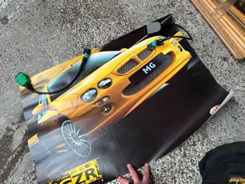 Set MG Rover dealer posters (100, 200, ZR, Streetwise,45,75) beschikbaar voor biedingen
