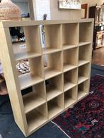 Kallax boekenkast 16 vakken 150x150 ahorn, Ophalen, Gebruikt, 50 tot 100 cm, Minder dan 100 cm