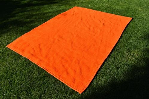 Didas deken sprei kleed super retro spage age oranje, Huis en Inrichting, Woonaccessoires | Plaids en Woondekens, Gebruikt, Ophalen of Verzenden
