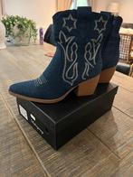 Nieuw denim cowboylaarzen maat 41, Ophalen, Zo goed als nieuw, Blauw, Hoge laarzen