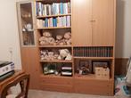 wandkast, Huis en Inrichting, Kasten | Wandmeubels, Ophalen, Eikenhout, 200 cm of meer, Zo goed als nieuw