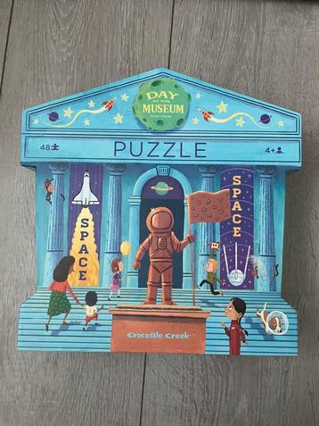 Crocodile creek puzzle Day at the museum 48 stukjes beschikbaar voor biedingen