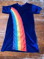 K3 Regenboog Jurkje Blauw Maat 128, Ophalen of Verzenden, Gebruikt, Meisje