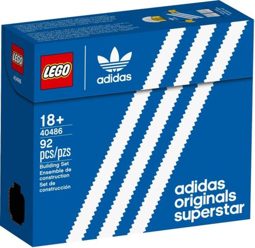Lego 40486 Mini Adidas Originals Superstar nieuw ongeopend, Kinderen en Baby's, Speelgoed | Duplo en Lego, Nieuw, Lego, Complete set