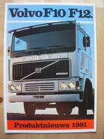 Volvo F10 F12 Brochure 1981 - Productnieuws - NL, Ophalen, Volvo, Volvo, Zo goed als nieuw