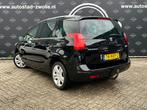 Peugeot 5008 1.6 THP GT 7p Automaat/cruise/Trekhaak/Apk/Pano, Euro 5, Stof, Zwart, 7 stoelen