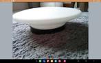 Retro vintage RZB discus plafondlamp schotel wandlamp, Ophalen, Gebruikt, Glas, Retro vintage
