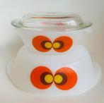 Schott Mainz vintage jaren 70 ovenschalen Jenaglas Carina, Ophalen of Verzenden, Overige stijlen, Kop(pen) en/of Schotel(s), Glas