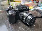 Nikon analoge camera  body + telelens + accessoires, Ophalen of Verzenden