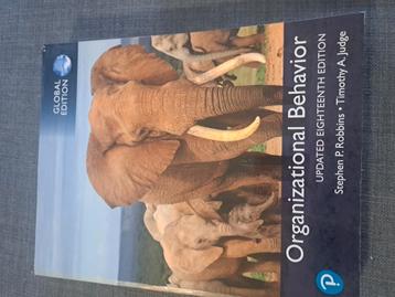 Organizational behaviour, updated 18th edition beschikbaar voor biedingen