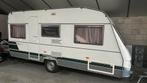 Chateau Calista 440UD, vast bed, rondzit verdiepte voortent, Caravans en Kamperen, Caravans, Chateau, Particulier, Vast bed, 4 tot 5 meter