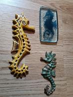 3 vintage Zeepaardjes, Huis en Inrichting, Verzenden, Zo goed als nieuw