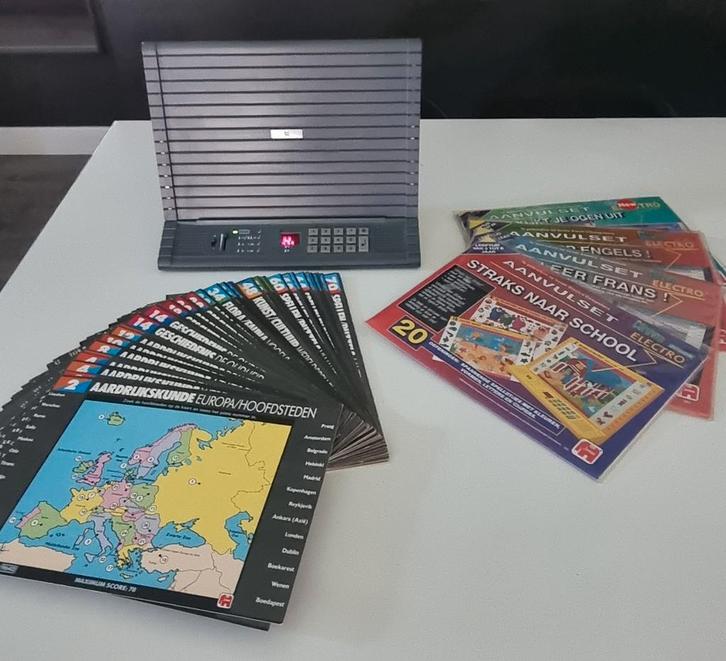 Computer Electro - Jumbo 1990 - Vintage spel, Kinderen en Baby's, Speelgoed | Educatief en Creatief, Zo goed als nieuw, Ophalen of Verzenden