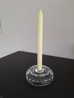 kandelaar persglas, Antiek en Kunst, Ophalen of Verzenden, Glas