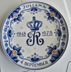 Porceleyne Fles: jubileumbord koningin Juliana (1973), Ophalen of Verzenden
