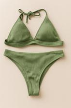 Groene bikini, Ophalen of Verzenden, Zo goed als nieuw, Groen, Bikini