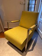 Fauteuil - stoel - woonkamer - groen, Ophalen, Gebruikt, 75 tot 100 cm, 50 tot 75 cm