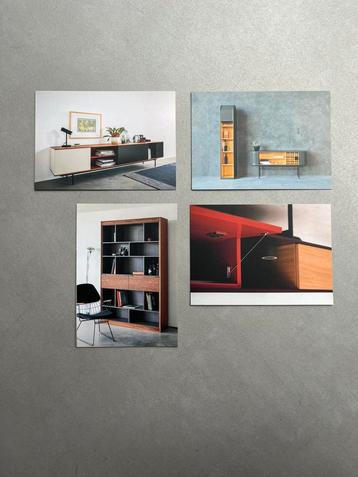 Ansichtkaarten Pastoe vintage design dressoir kast stoel beschikbaar voor biedingen