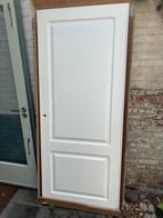 Vol houten deuren opdek 4 stuks, Doe-het-zelf en Verbouw, Deuren en Horren, Ophalen, 80 tot 100 cm, Binnendeur, 200 tot 215 cm