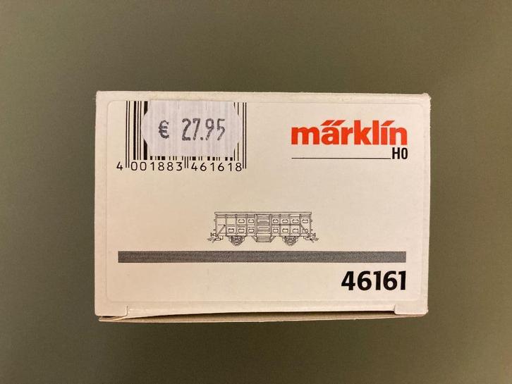Märklin H0 / 46161 Goederenwagen (DRG), Hobby en Vrije tijd, Modeltreinen | H0, Zo goed als nieuw, Wagon, Wisselstroom, Märklin