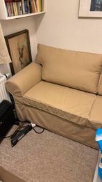 Ektorp 2-Zits Slaapbank, Huis en Inrichting, Slaapkamer | Slaapbanken, Ophalen, Gebruikt, Twijfelaar, Bruin