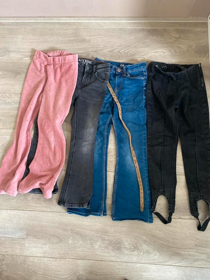 Meisjes broeken pakket maat 122/128, Kinderen en Baby's, Kinderkleding | Overige, Gebruikt, Meisje, Ophalen