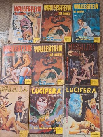 Erotische Strips Collectie - Wallenstein, Messalina, e.a. beschikbaar voor biedingen