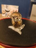 Swarovski crystal brine uil op tak, Verzamelen, Swarovski, Ophalen of Verzenden, Zo goed als nieuw, Figuurtje