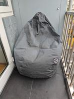 Lc grijs Zitzak - bean bag - vor buiten en binnen, Huis en Inrichting, Ophalen, Gebruikt, Grijs