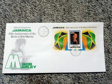 Postzegels Jamaica eerste dag enveloppen 