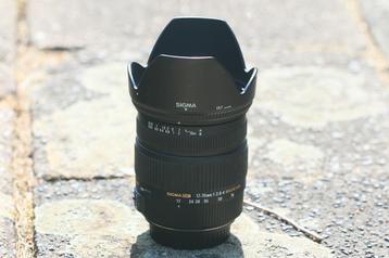 SIGMA DC 17-70mm 2.8-4 MACRO hsm, voor Canon inc zonnekap beschikbaar voor biedingen