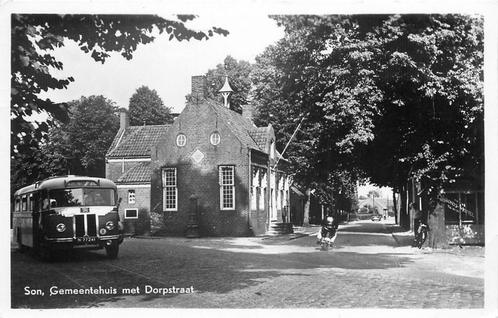 (379-218-031) Son Gemeentehuis, Verzamelen, Ansichtkaarten | Nederland, Noord-Brabant, Verzenden