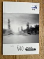 Volvo V40 autofolder 2014 brochure, Boeken, Auto's | Folders en Tijdschriften, Ophalen of Verzenden, Volvo, Zo goed als nieuw
