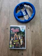 Nintendo Wii game Farm Animal Racing met stuur, Spelcomputers en Games, Games | Nintendo Wii, Vanaf 3 jaar, Ophalen of Verzenden