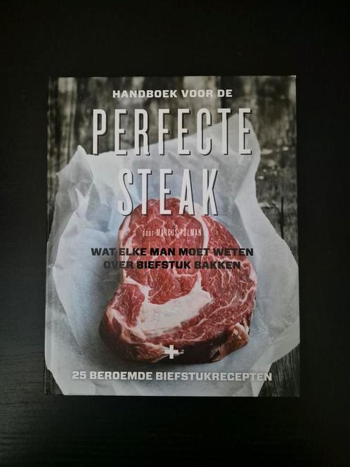 Marcus Polman - Handboek voor de perfecte steak, Boeken, Kookboeken, Zo goed als nieuw, Ophalen of Verzenden