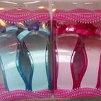 Nieuw ! Mooie Blauwe & Roze Prinsessen Muiltjes / Hakjes, Nieuw, Meisje, 104 of kleiner, Ophalen of Verzenden