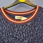 Modström blauwe kant jurk (kort) met rode rand M nr 41969, Kleding | Dames, Maat 38/40 (M), ., Zo goed als nieuw, Modstrom